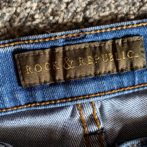 Size 8 Rock & Republic Distressed Banshee Ankle - Picture 4 of 7